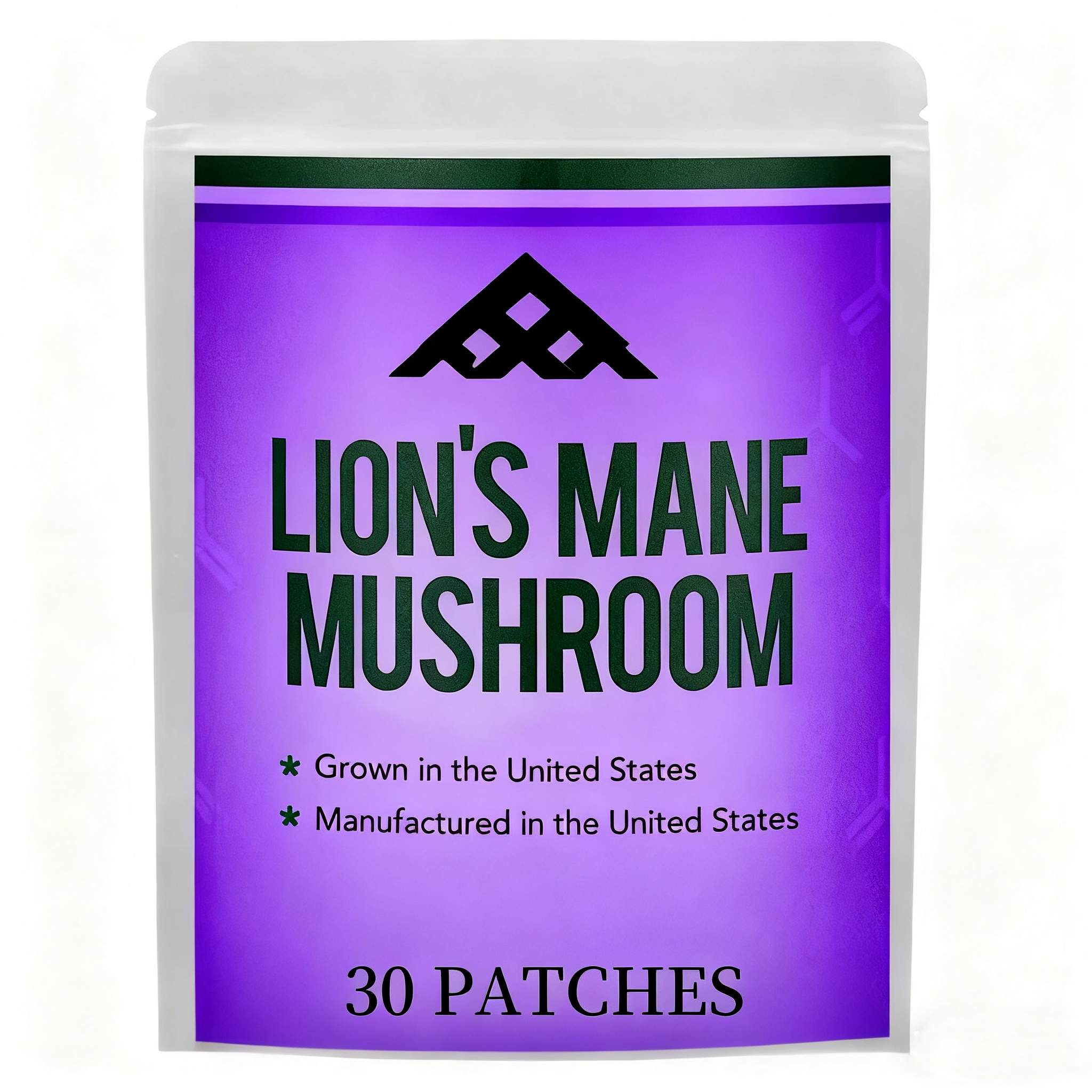 Lion Mane Mushroom - Прозрачные пластыри Lions Mane Mushroom для