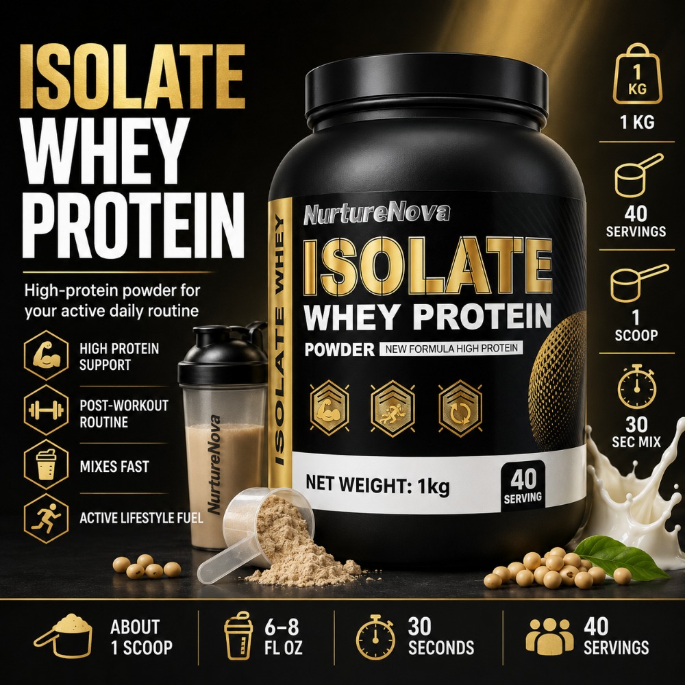 Nutrition Workout - Протеиновый порошок NurtureNova Isolate Whey 1