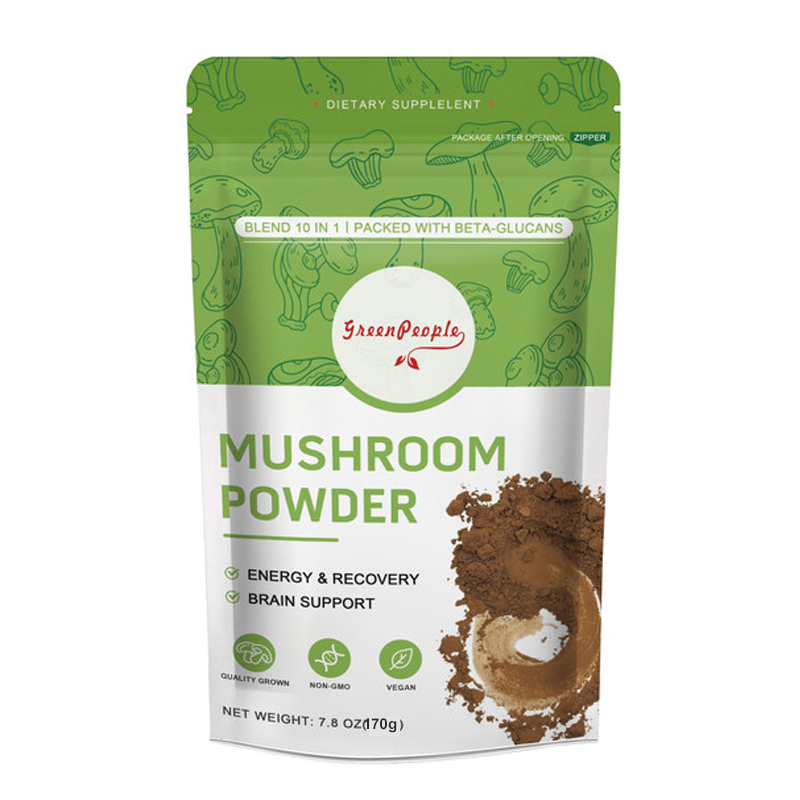 Lion Mane Mushroom - GREENPEOPLE Комплекс из 10 видов грибов