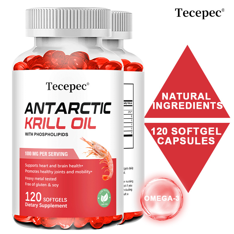 Krill Oil Supplement - Масло антарктического криля 1000 мг -