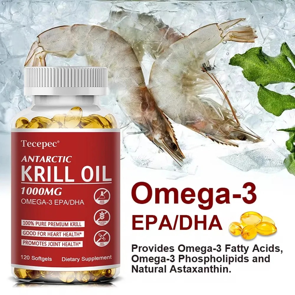 Капсулы с антарктическим криле – обзор и цена Krill Oil Supplement