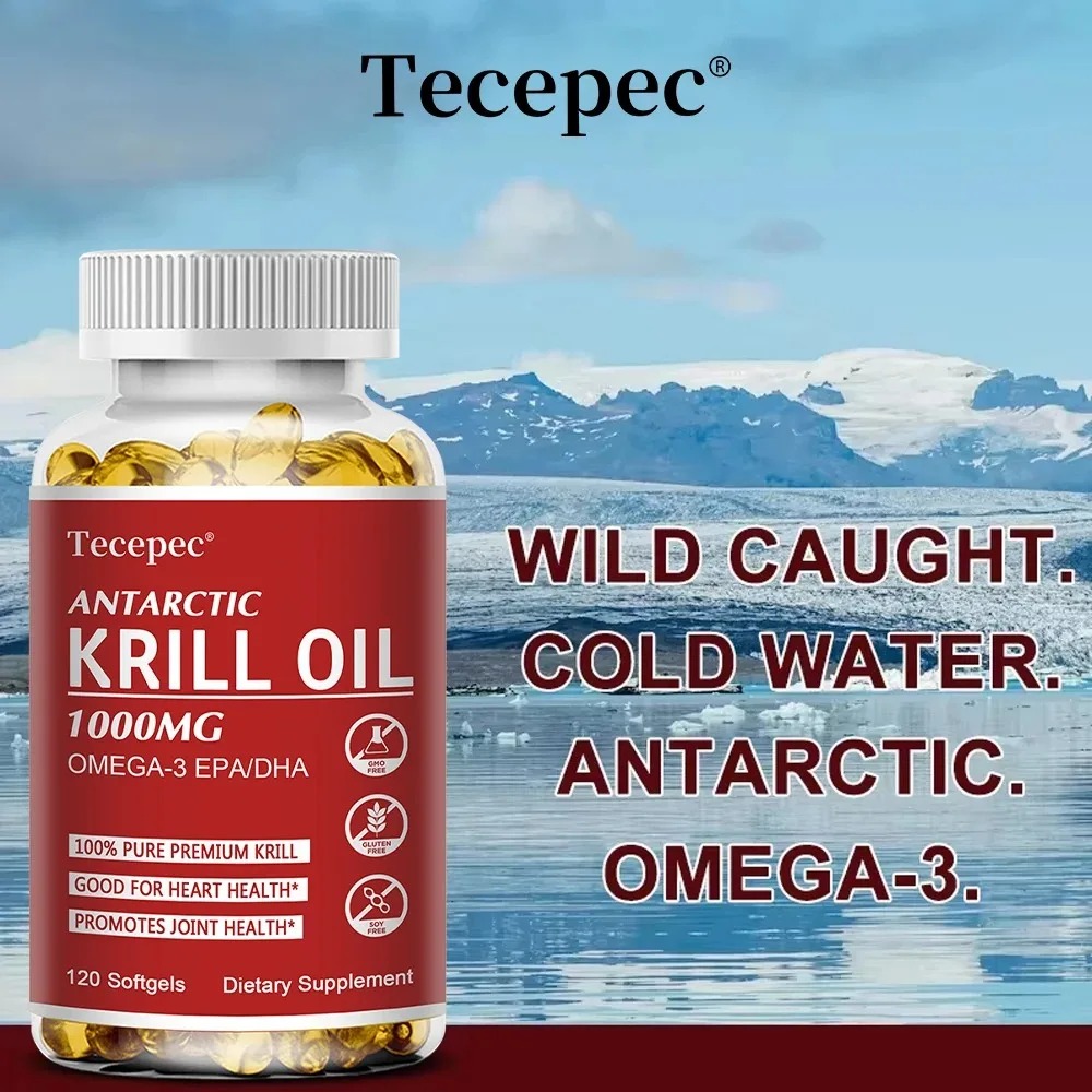 Капсулы с антарктическим криле – обзор и цена Krill Oil Supplement