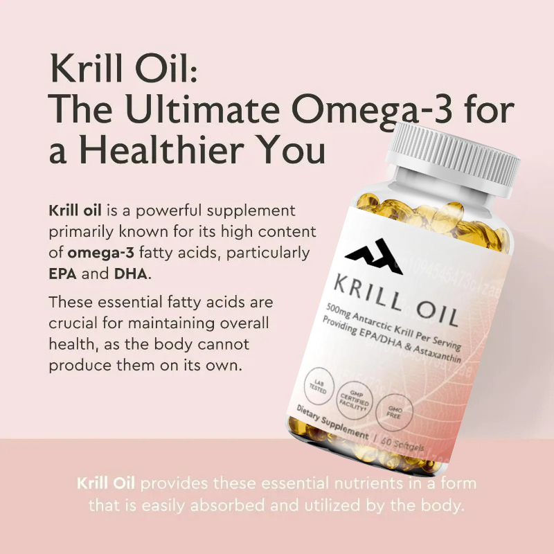 Масло Антарктического криля, 5 – обзор и цена Krill Oil Supplement