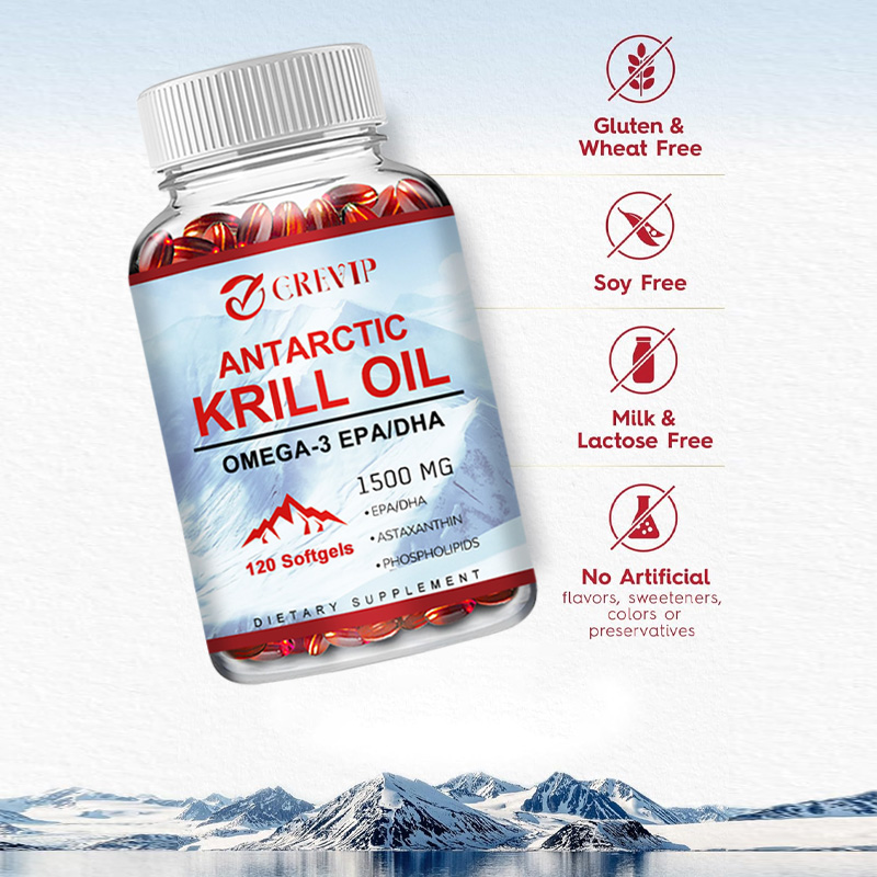 Масло антарктического криля -  – обзор и цена Krill Oil Supplement