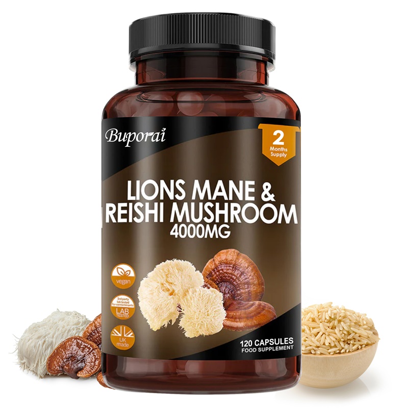 Гриб Lions Mane & Reishi 4000  – обзор и цена Lion Mane Mushroom