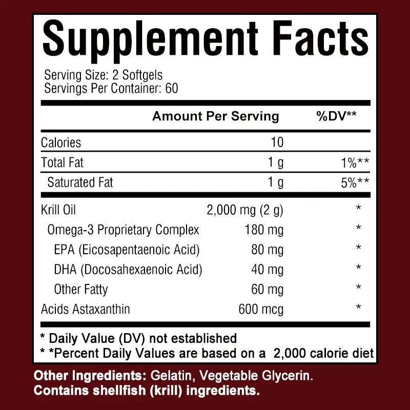 Добавка с маслом Крила — умень – обзор и цена Krill Oil Supplement