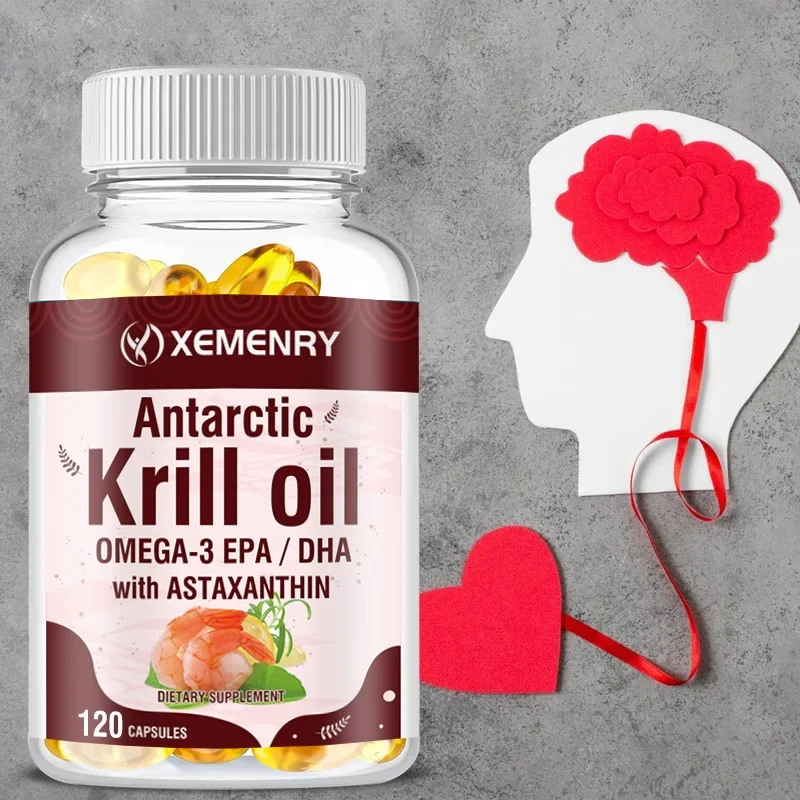 Добавка с маслом Крила — умень – обзор и цена Krill Oil Supplement