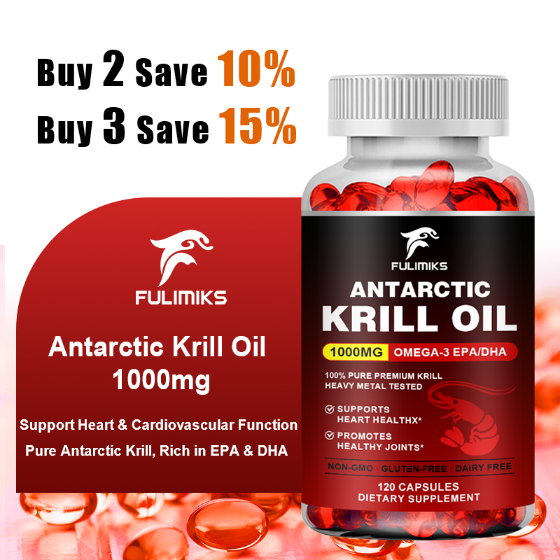 Натуральное масло криля 1000 м – обзор и цена Krill Oil Supplement