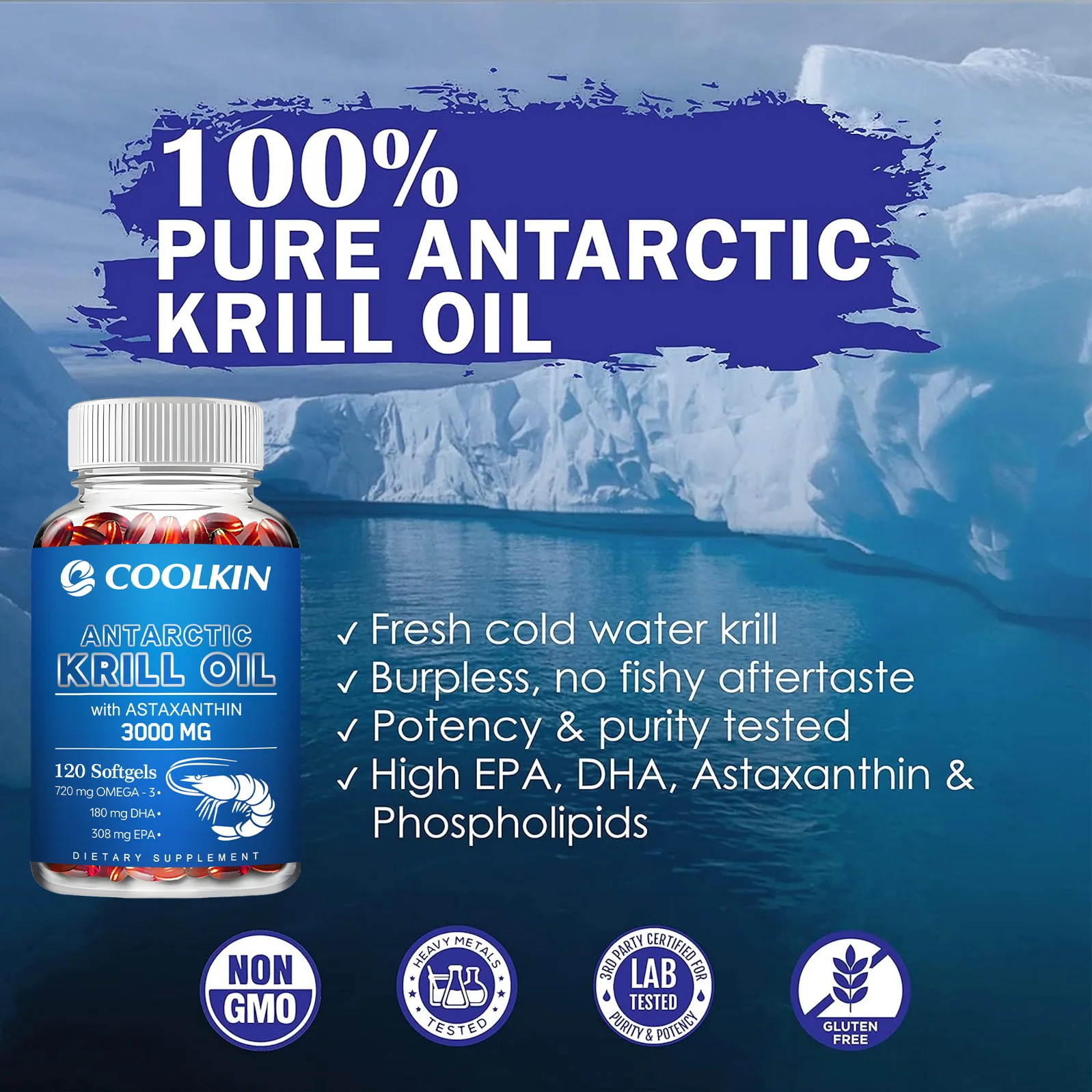 Добавка к Жиру анектического к – обзор и цена Krill Oil Supplement