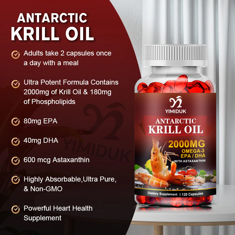 Масло Антарктического криля, 2 – обзор и цена Krill Oil Supplement