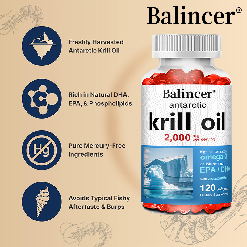Антарктическое масло, добавка  – обзор и цена Krill Oil Supplement